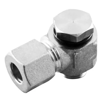 Racor Modular en L Orientable Tornillo+Anillo